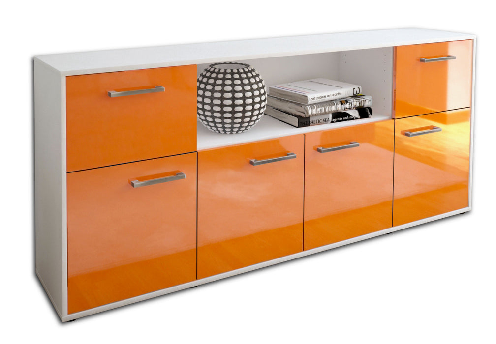 Sideboard Ermentrude, Orange Seite (180x79x35cm) - Dekati GmbH