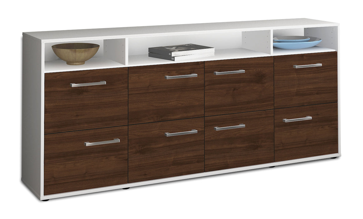 Sideboard Evita, Walnuss Seite (180x79x35cm) - Dekati GmbH