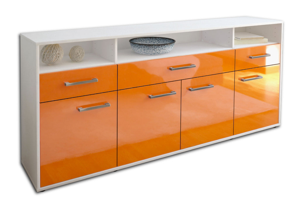 Sideboard Ezia, Orange Seite (180x79x35cm) - Dekati GmbH