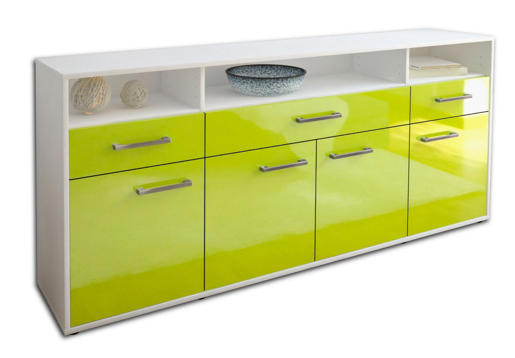 Sideboard Ezia, Gruen Seite (180x79x35cm) - Dekati GmbH