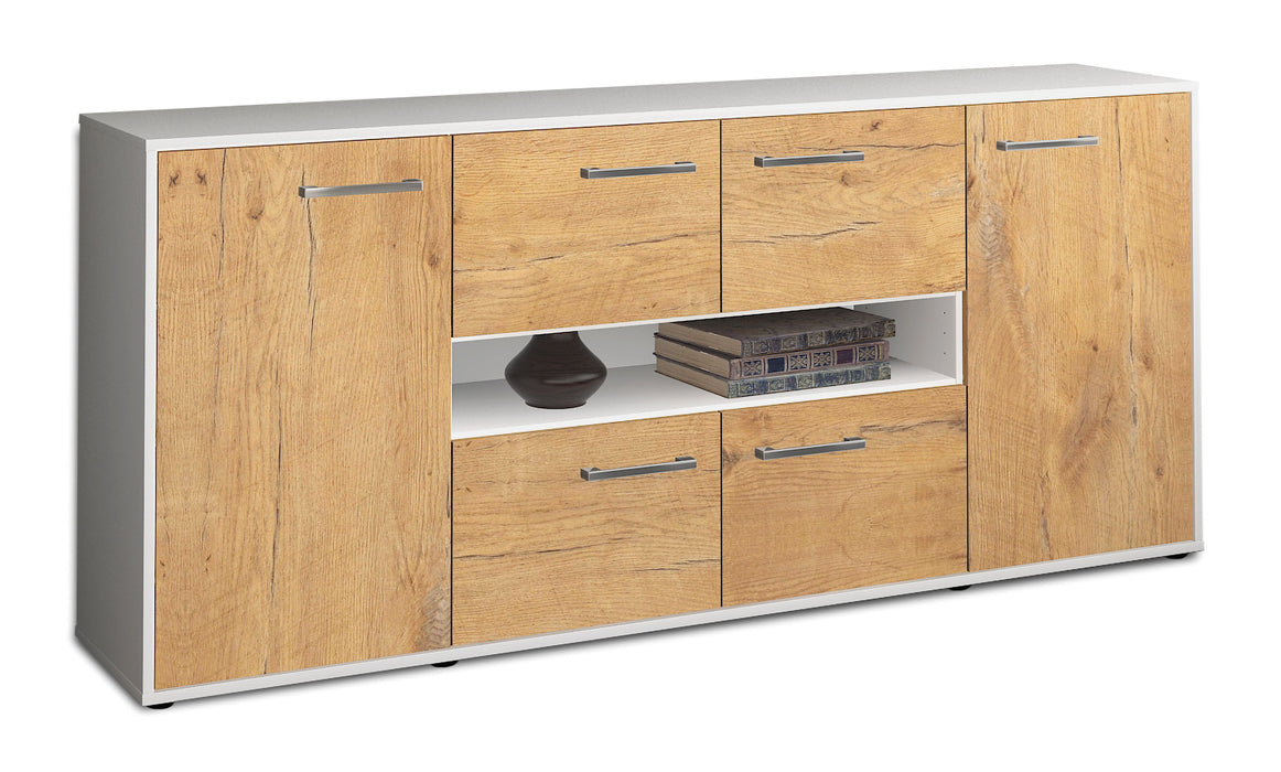 Sideboard Farina, Eiche Seite (180x79x35cm) - Dekati GmbH