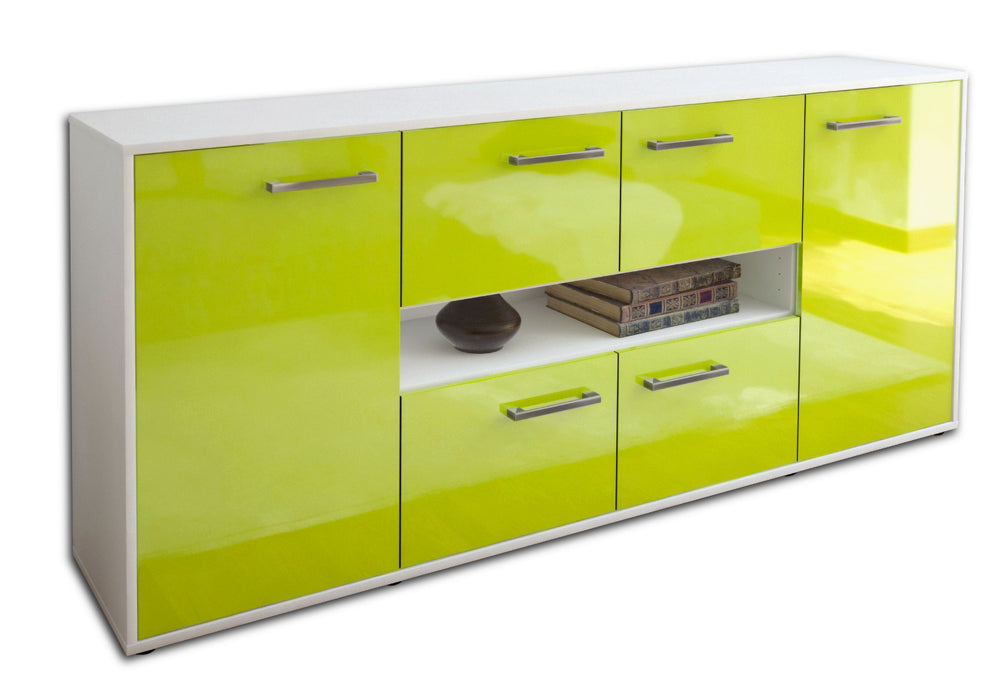 Sideboard Farina, Gruen Seite (180x79x35cm) - Dekati GmbH