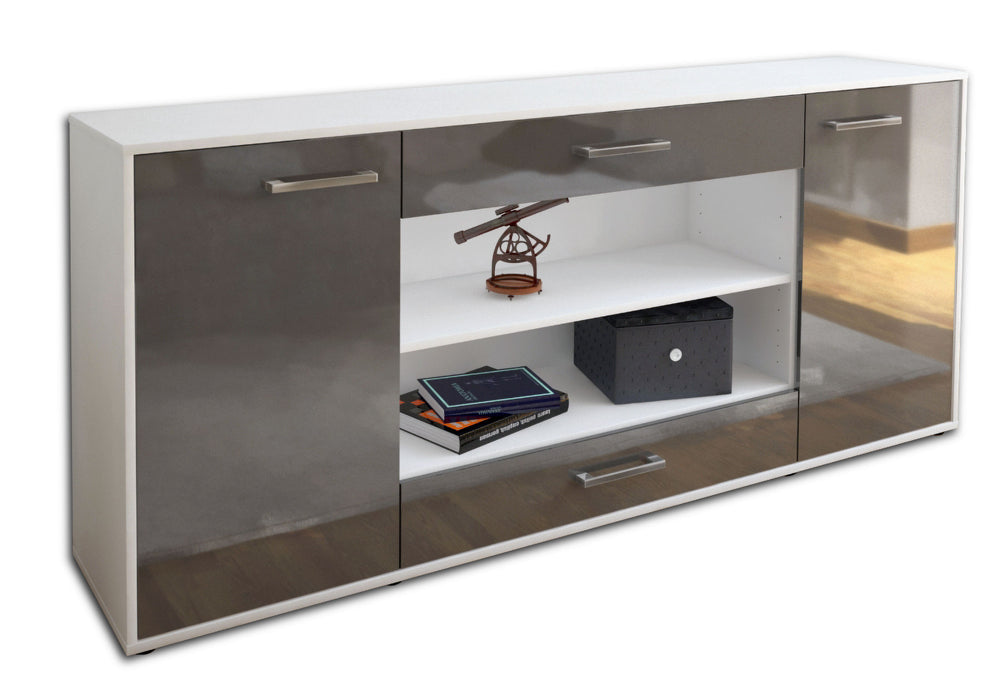 Sideboard Feli, Grau Seite (180x79x35cm) - Dekati GmbH