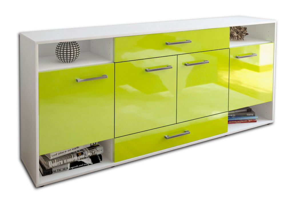 Sideboard Felicia, Gruen Seite (180x79x35cm) - Dekati GmbH