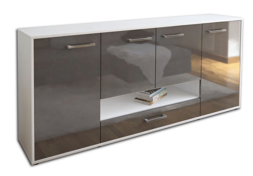 Sideboard Felicitas, Grau Seite (180x79x35cm) - Dekati GmbH