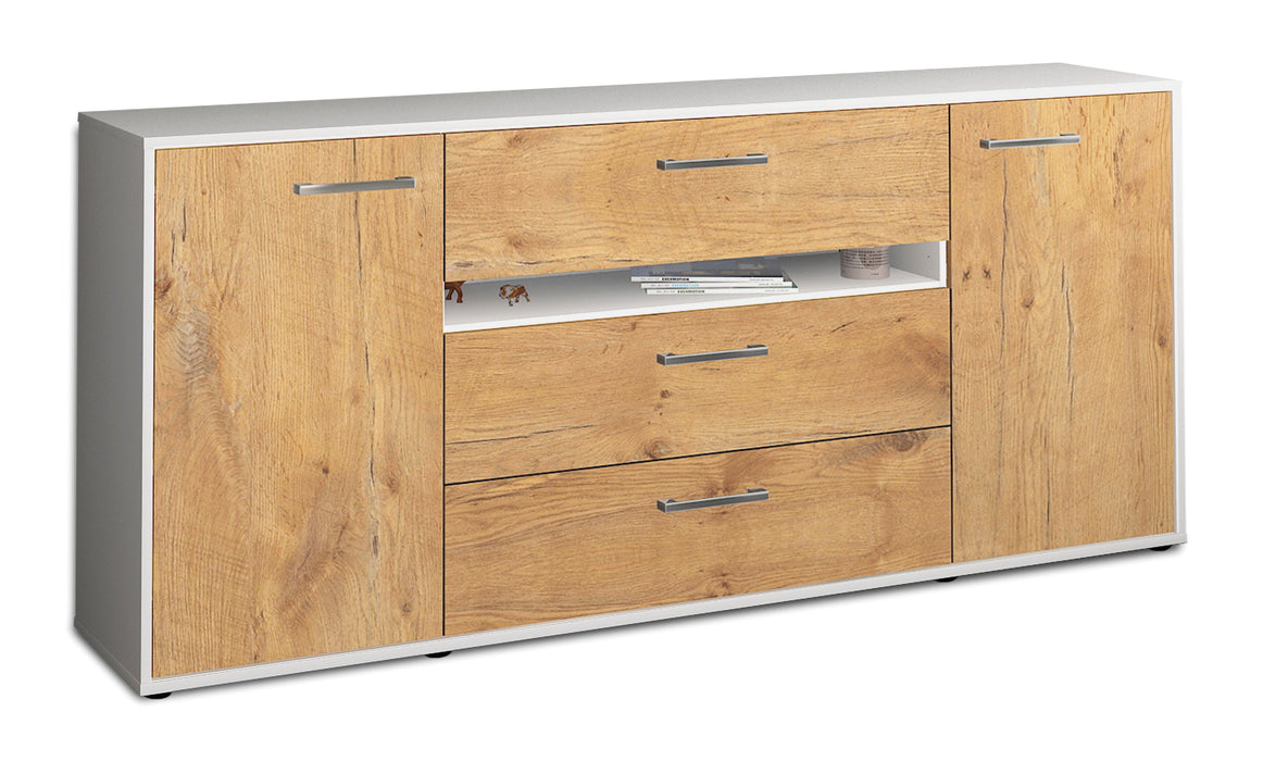 Sideboard Fernanda, Eiche Seite (180x79x35cm) - Dekati GmbH