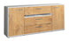 Sideboard Fernanda, Eiche Seite (180x79x35cm) - Dekati GmbH