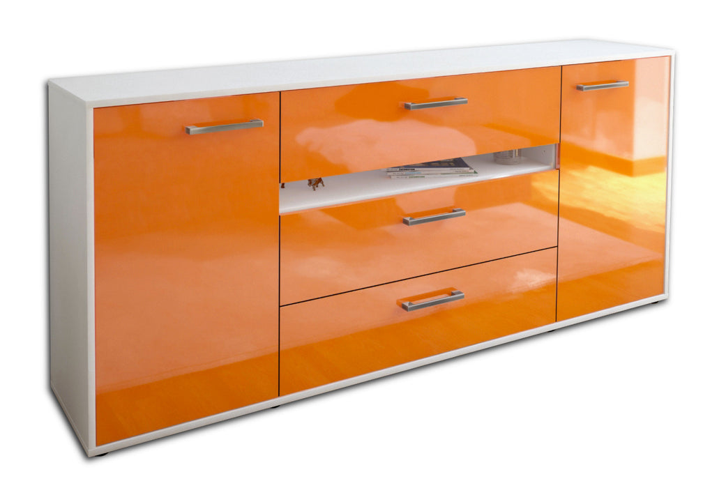 Sideboard Fernanda, Orange Seite (180x79x35cm) - Dekati GmbH