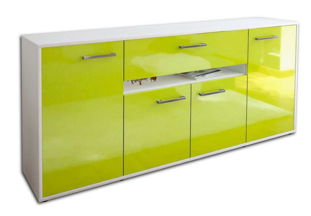 Sideboard Flavia, Gruen Seite (180x79x35cm) - Dekati GmbH