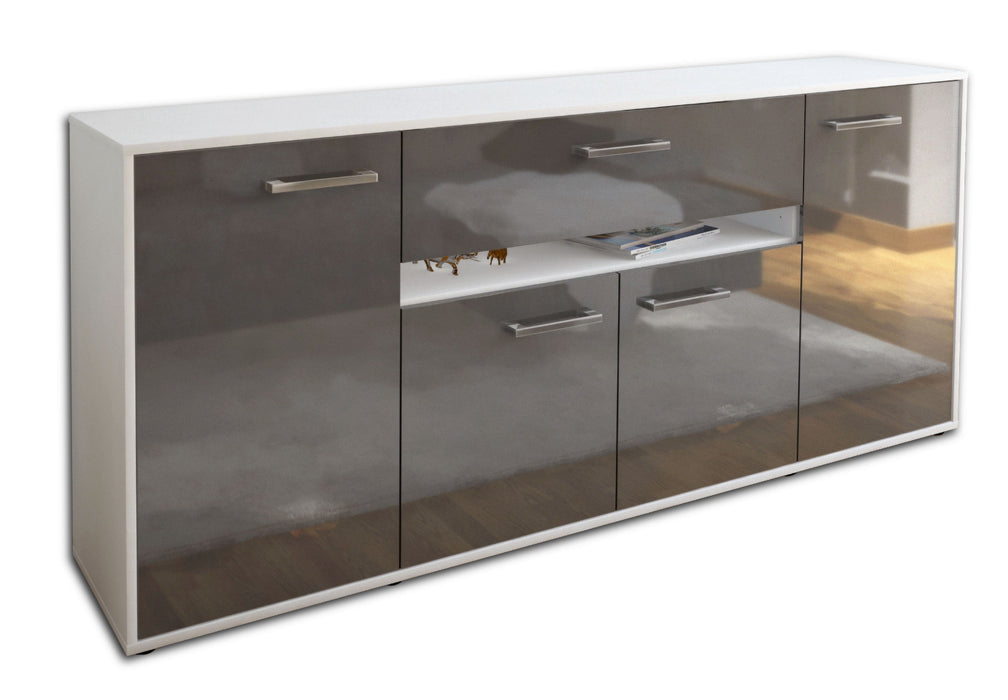 Sideboard Flavia, Grau Seite (180x79x35cm) - Dekati GmbH