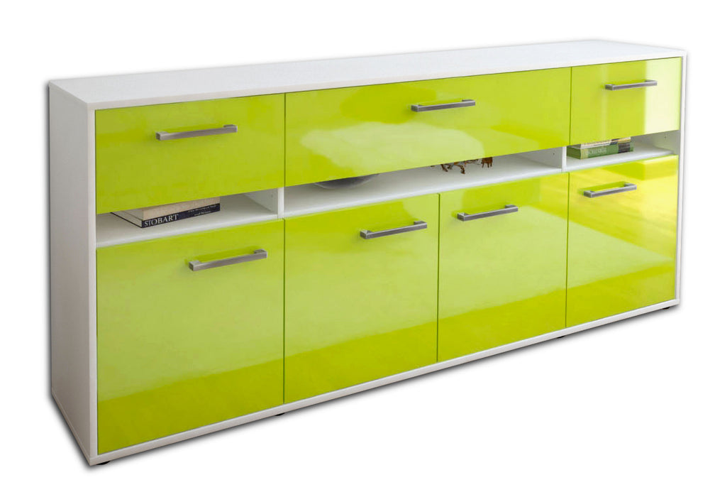 Sideboard Flora, Gruen Seite (180x79x35cm) - Dekati GmbH