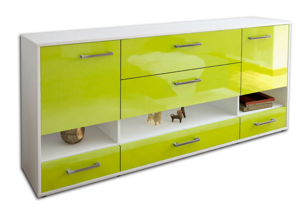 Sideboard Florentina, Gruen Seite (180x79x35cm) - Dekati GmbH