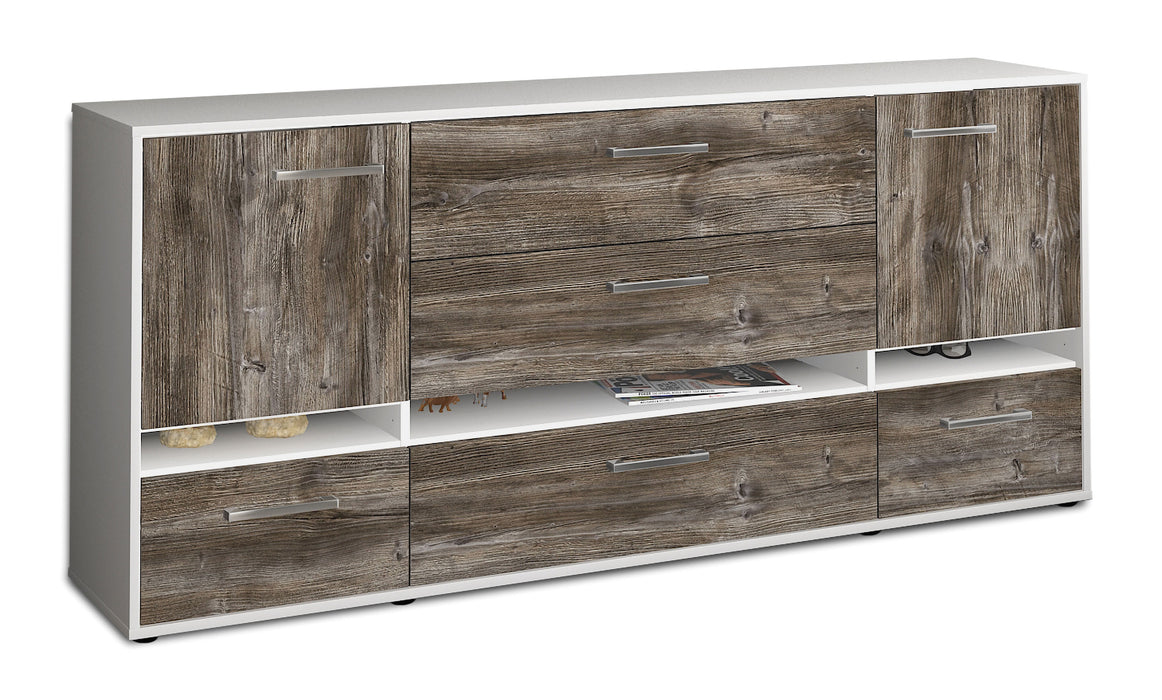 Sideboard Floriana, Treibholz Seite (180x79x35cm) - Dekati GmbH