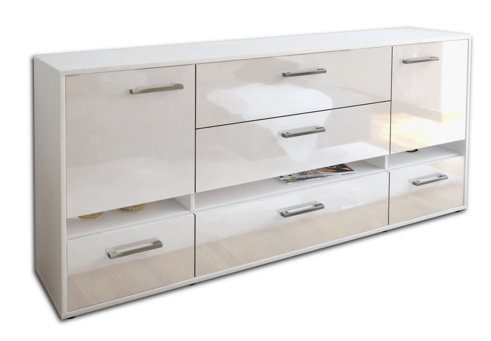 Sideboard Floriana, Weiß Seite (180x79x35cm) - Dekati GmbH