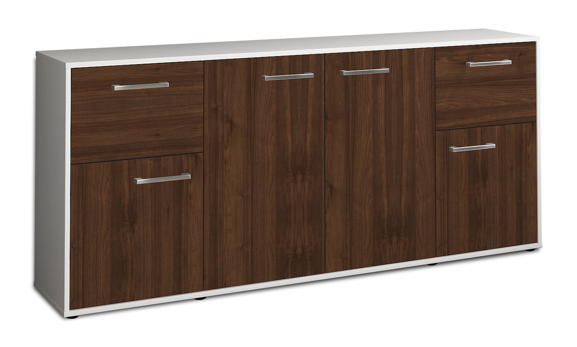 Sideboard Gemma, Walnuss Seite (180x79x35cm) - Dekati GmbH