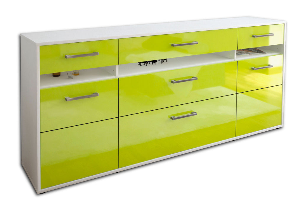 Sideboard Giada, Gruen Seite (180x79x35cm) - Dekati GmbH