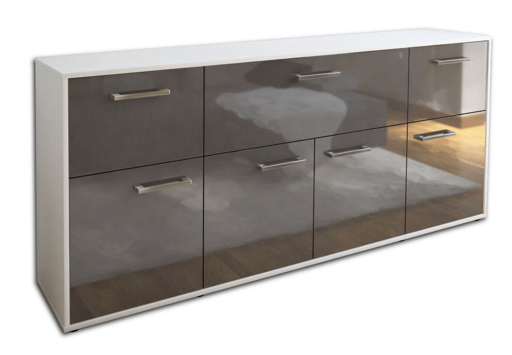 Sideboard Gianna, Grau Seite (180x79x35cm) - Dekati GmbH