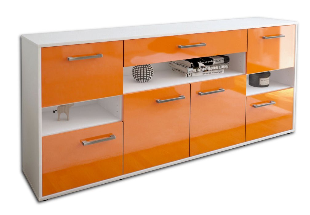 Sideboard Ginevra, Orange Seite (180x79x35cm) - Dekati GmbH