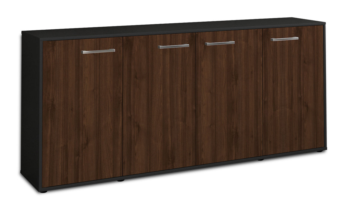 Sideboard Elana, Walnuss Seite (180x79x35cm) - Dekati GmbH