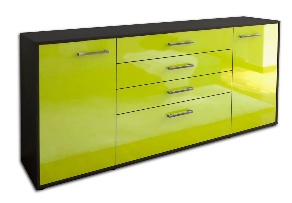 Sideboard Eleni, Gruen Seite (180x79x35cm) - Dekati GmbH