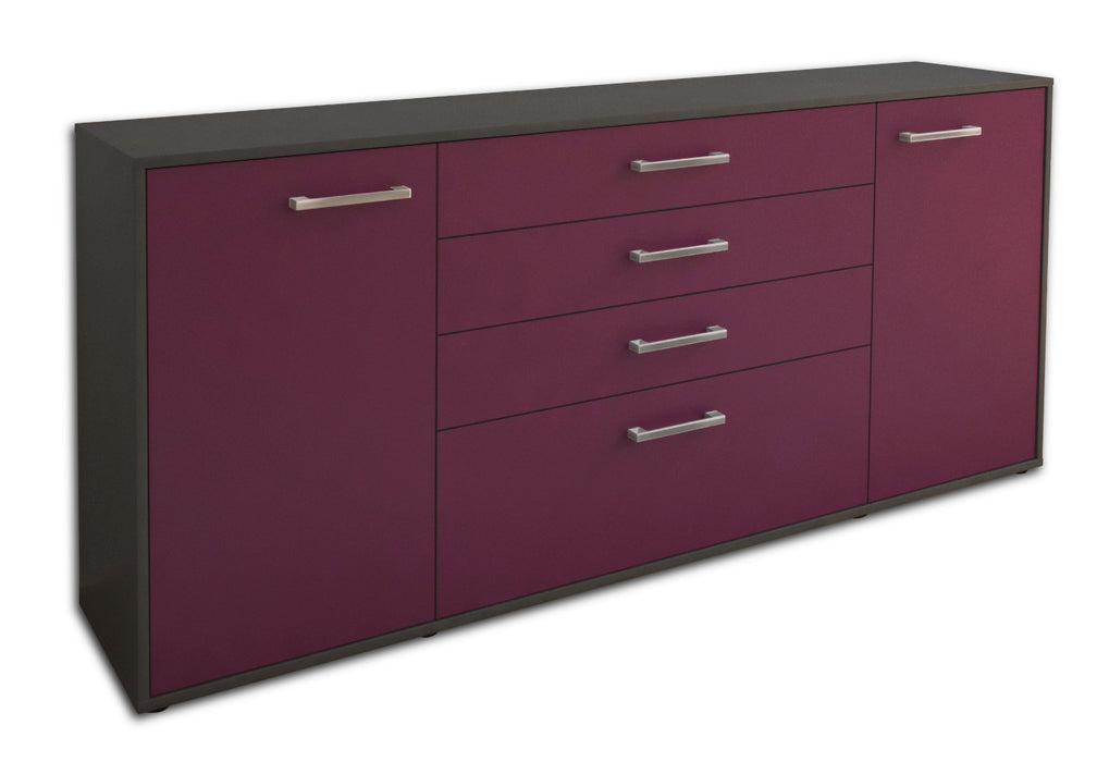 Sideboard Eleni, Lila Seite (180x79x35cm) - Dekati GmbH