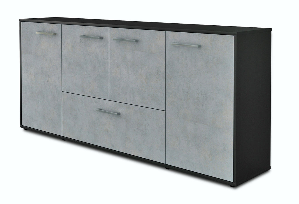 Sideboard Eli, Beton Seite (180x79x35cm) - Dekati GmbH