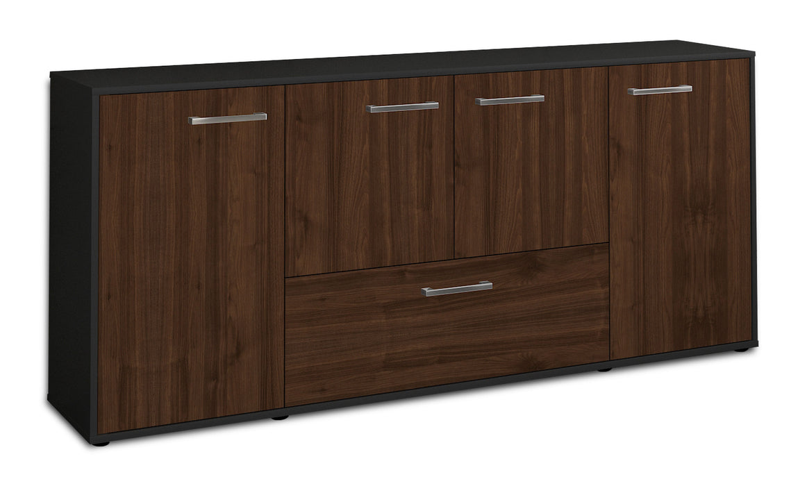 Sideboard Eli, Walnuss Seite (180x79x35cm) - Dekati GmbH