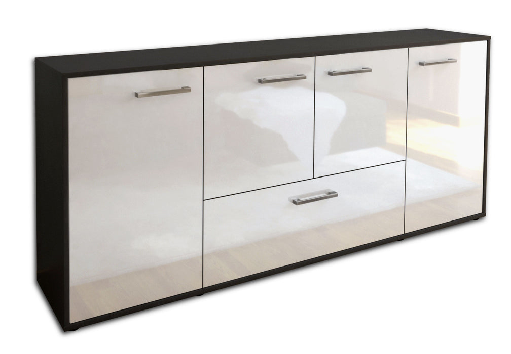 Sideboard Eli, Weiß Seite (180x79x35cm) - Dekati GmbH