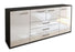 Sideboard Eliana, Weiß Seite (180x79x35cm) - Dekati GmbH