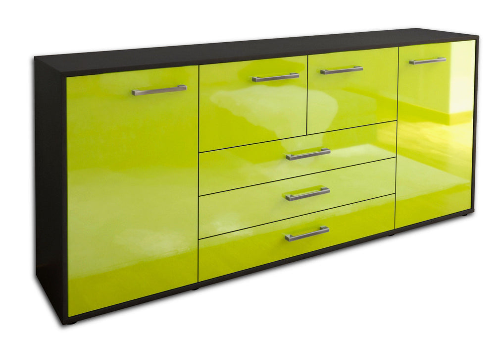 Sideboard Eliana, Gruen Seite (180x79x35cm) - Dekati GmbH