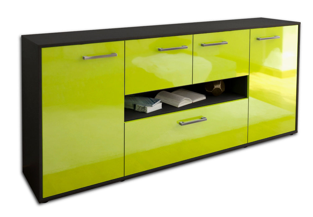 Sideboard Elisabetta, Gruen Seite (180x79x35cm) - Dekati GmbH