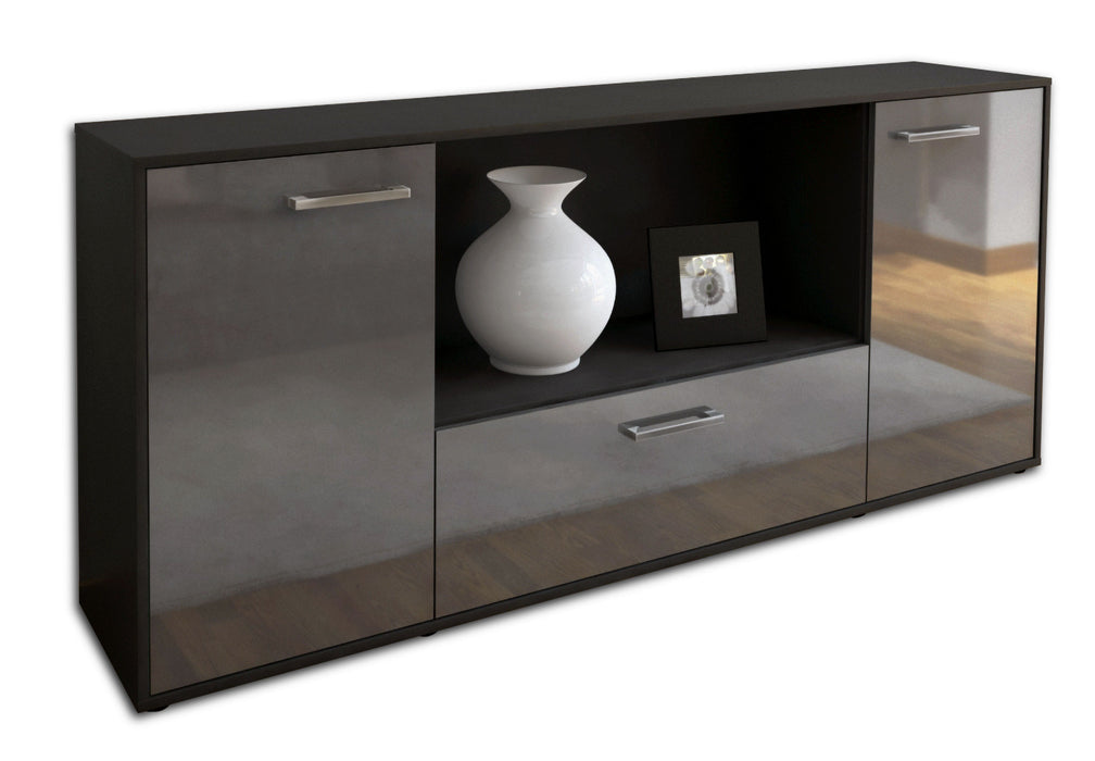 Sideboard Ella, Grau Seite (180x79x35cm) - Dekati GmbH