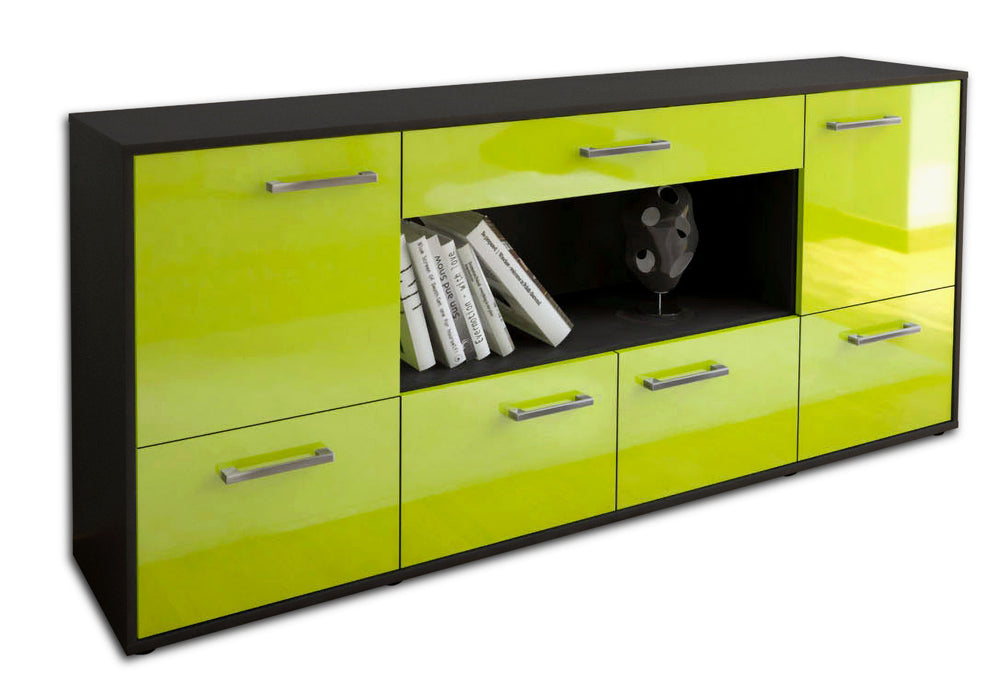 Sideboard ELSA, Gruen Seite (180x79x35cm) - Dekati GmbH