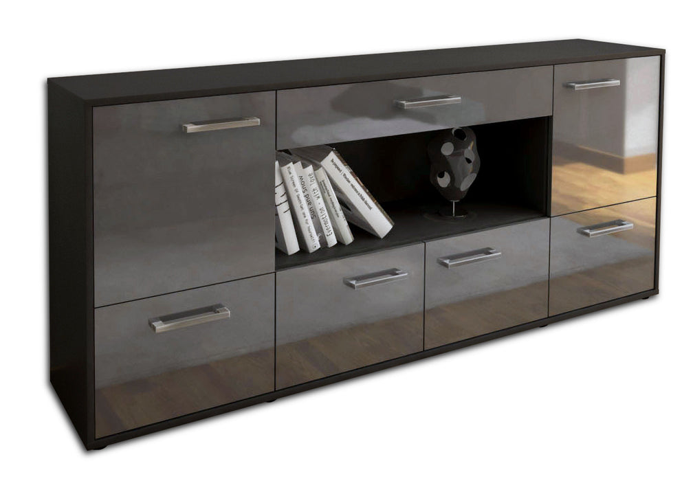 Sideboard ELSA, Grau Seite (180x79x35cm) - Dekati GmbH