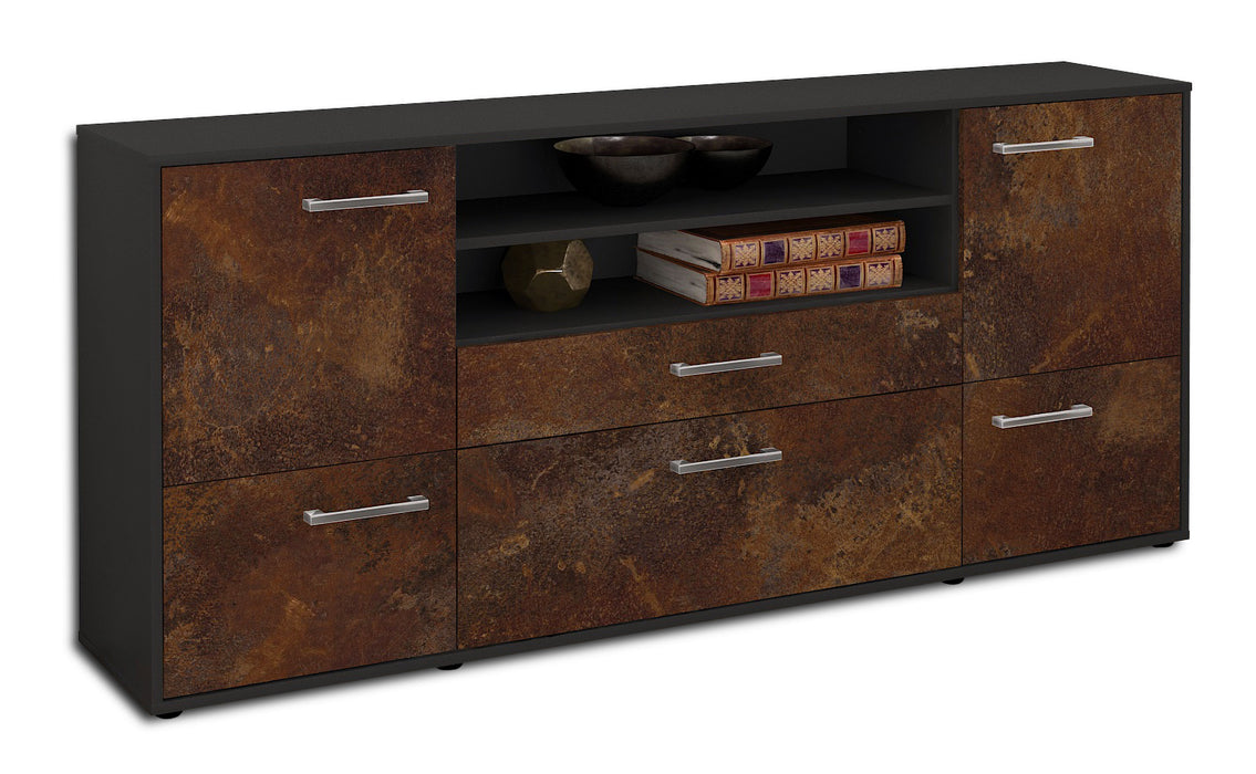 Sideboard Eluana, Rost Seite (180x79x35cm) - Dekati GmbH