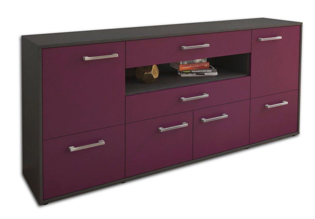 Sideboard Emely, Lila Seite (180x79x35cm) - Dekati GmbH