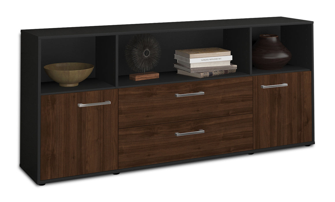 Sideboard Enza, Walnuss Seite (180x79x35cm) - Dekati GmbH