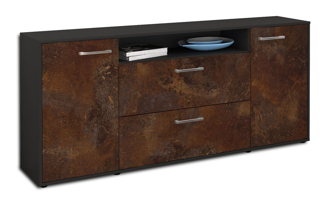 Sideboard Erina, Rost Seite (180x79x35cm) - Dekati GmbH