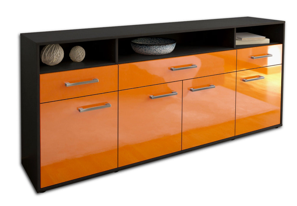 Sideboard Ezia, Orange Seite (180x79x35cm) - Dekati GmbH