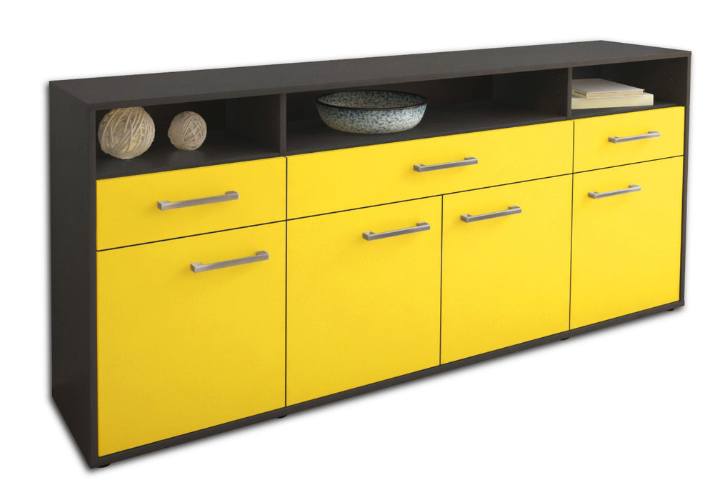 Sideboard Ezia, Gelb Seite (180x79x35cm) - Dekati GmbH