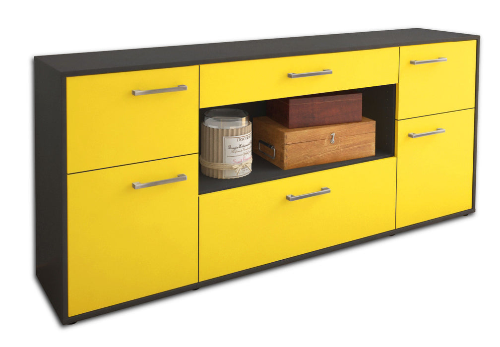 Sideboard Fabiola, Gelb Seite (180x79x35cm) - Dekati GmbH