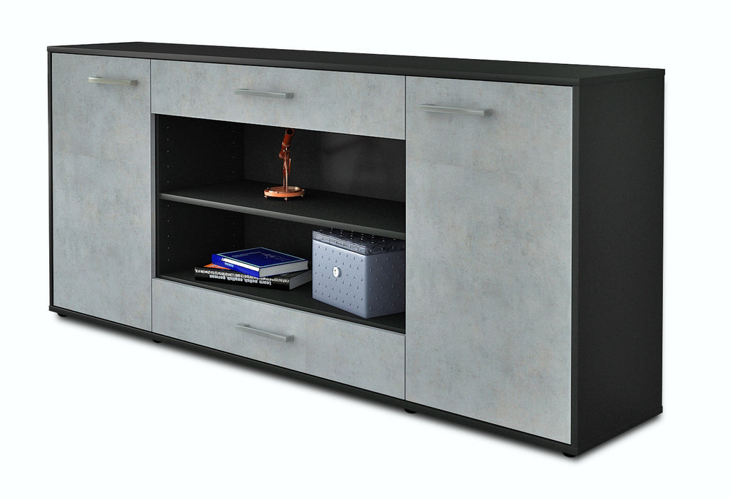 Sideboard Feli, Beton Seite (180x79x35cm) - Dekati GmbH