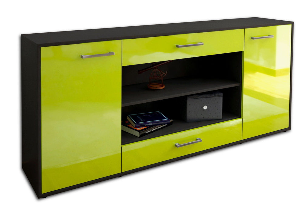 Sideboard Feli, Gruen Seite (180x79x35cm) - Dekati GmbH