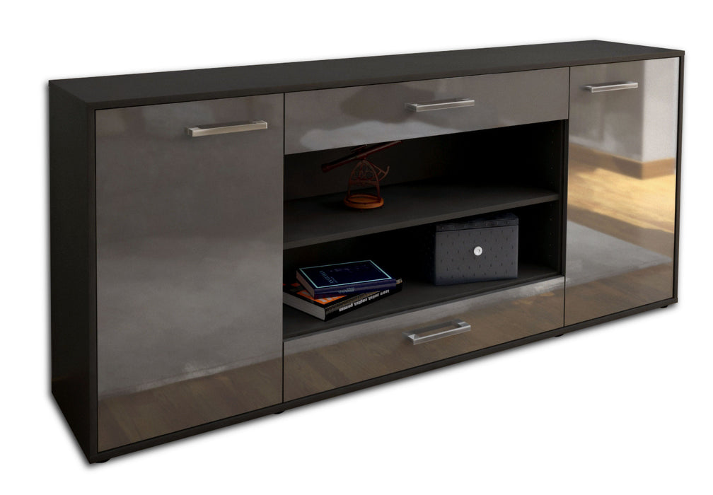 Sideboard Feli, Grau Seite (180x79x35cm) - Dekati GmbH