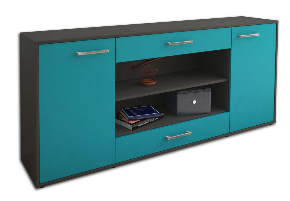 Sideboard Feli, Tuerkis Seite (180x79x35cm) - Dekati GmbH