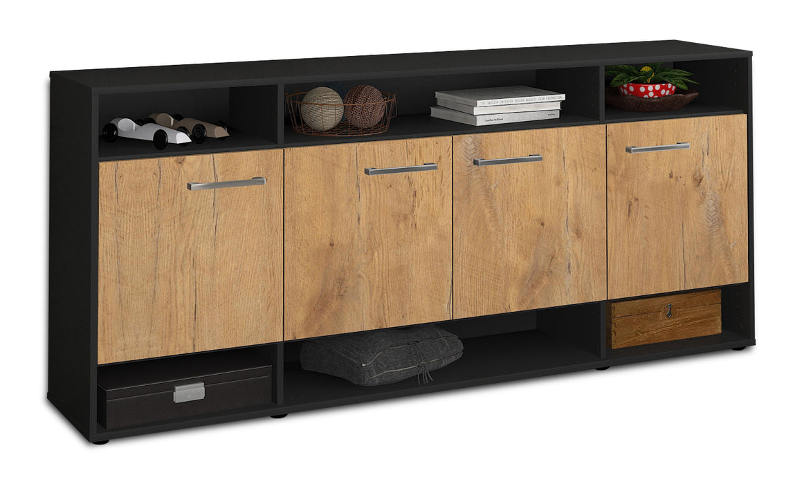 Sideboard Felia, Eiche Seite (180x79x35cm) - Dekati GmbH