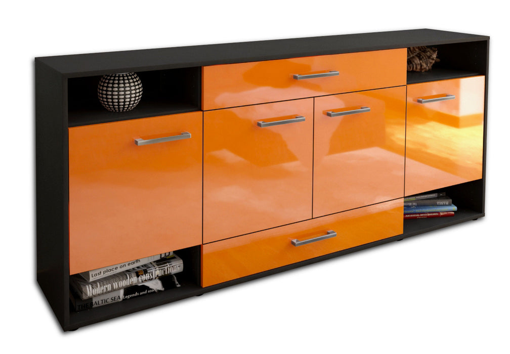 Sideboard Felicia, Orange Seite (180x79x35cm) - Dekati GmbH