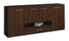 Sideboard Felicitas, Walnuss Seite (180x79x35cm) - Dekati GmbH