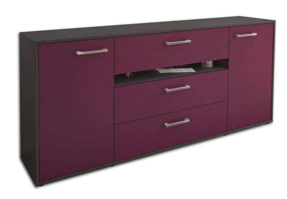 Sideboard Fernanda, Lila Seite (180x79x35cm) - Dekati GmbH