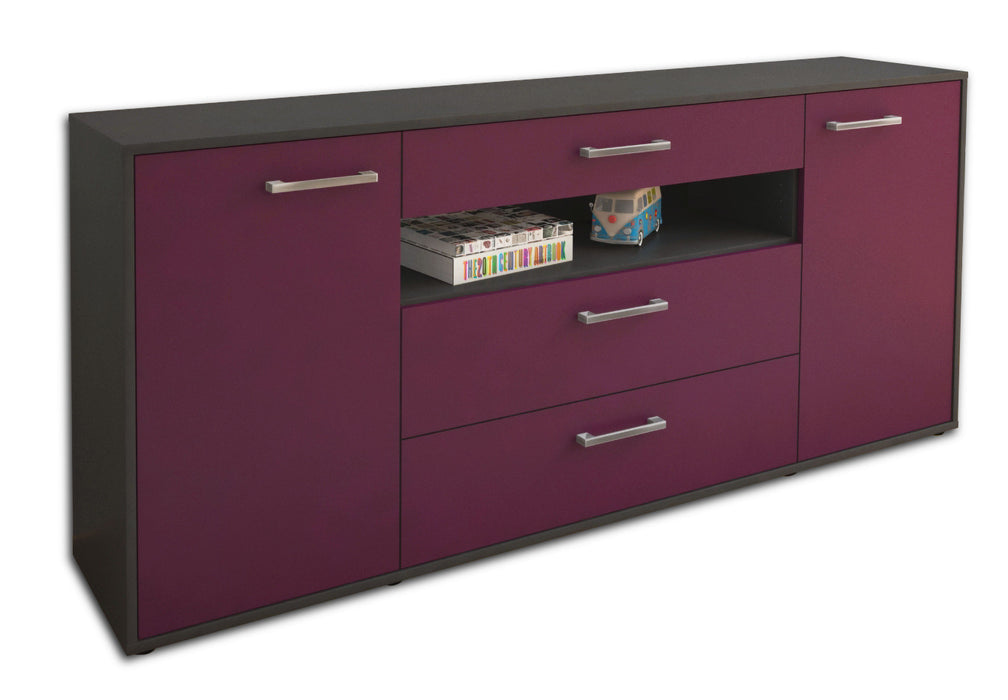 Sideboard Filippa, Lila Seite (180x79x35cm) - Dekati GmbH